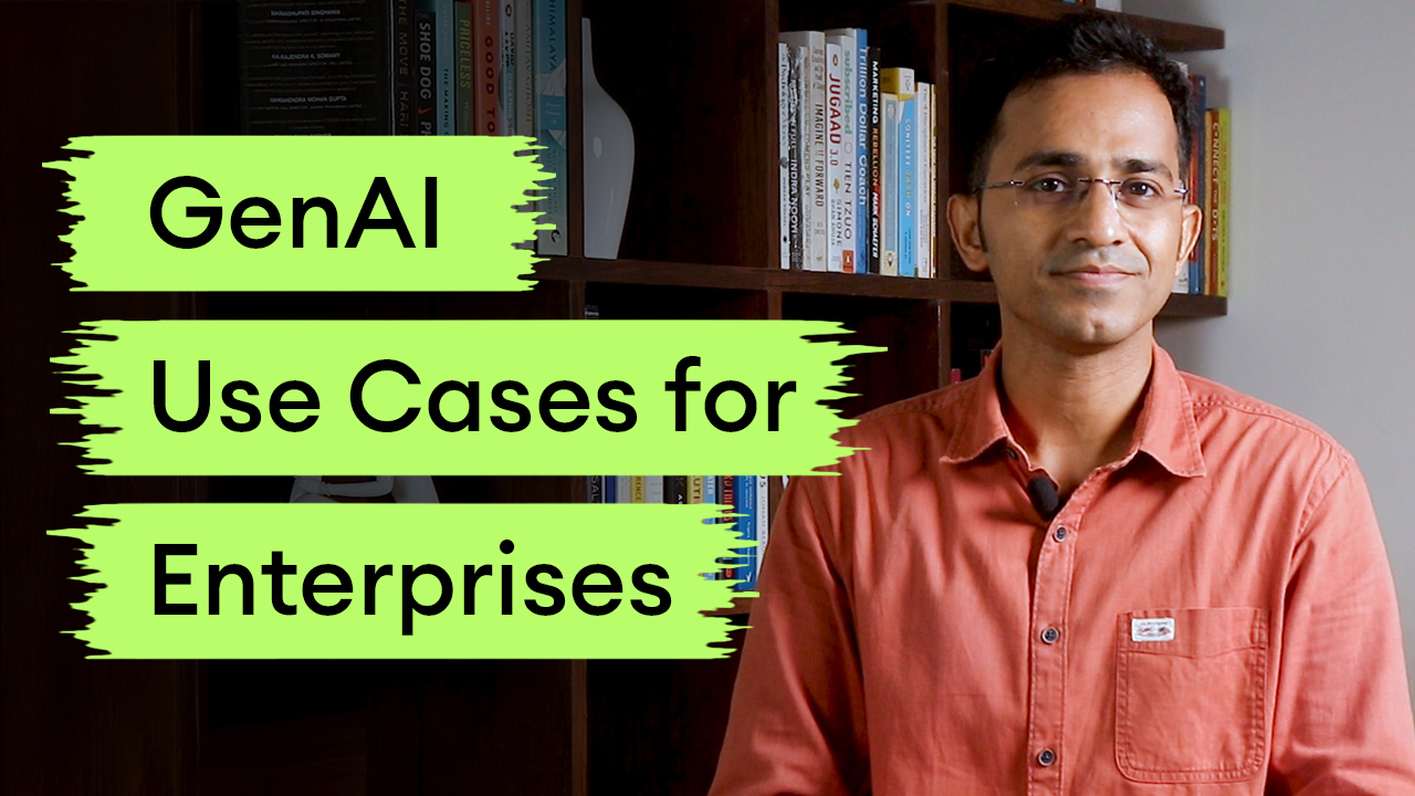 How do enterprise companies use generative AI?