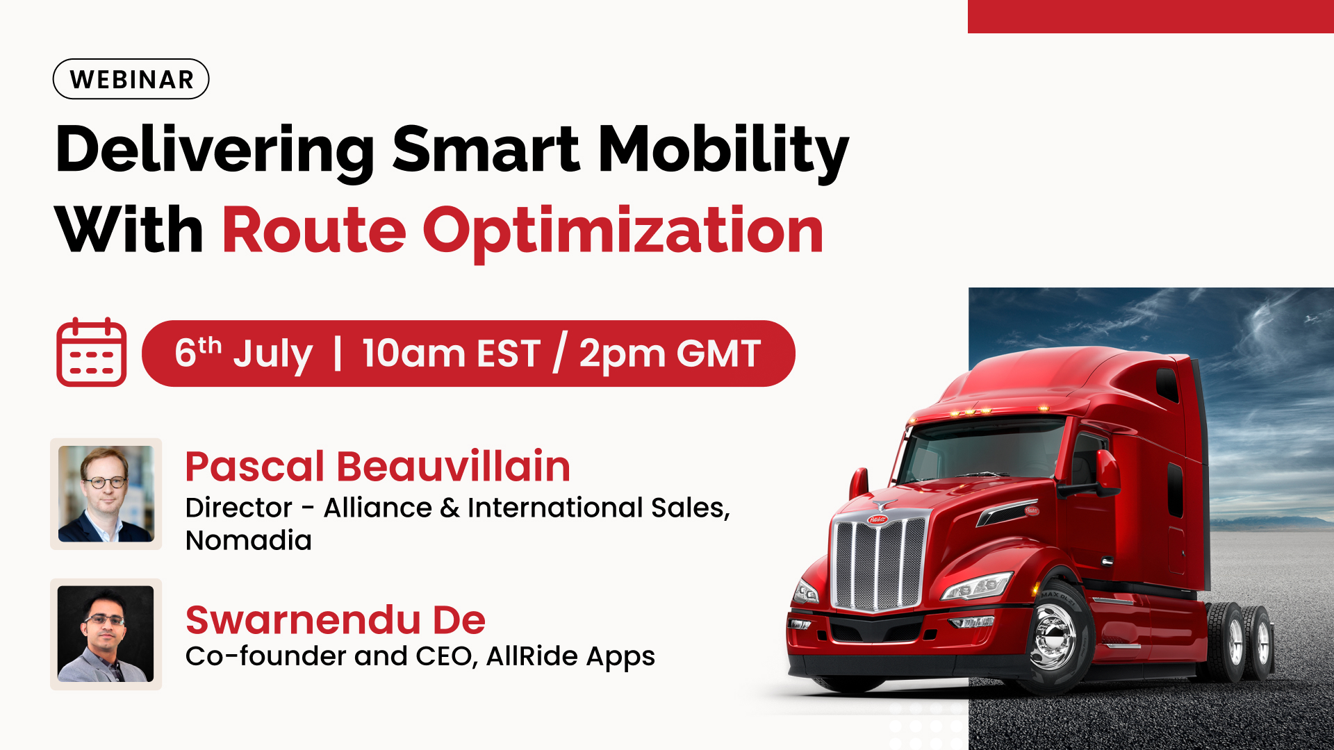 [Webinar] Delivering Smart Mobility With Route Optimisation