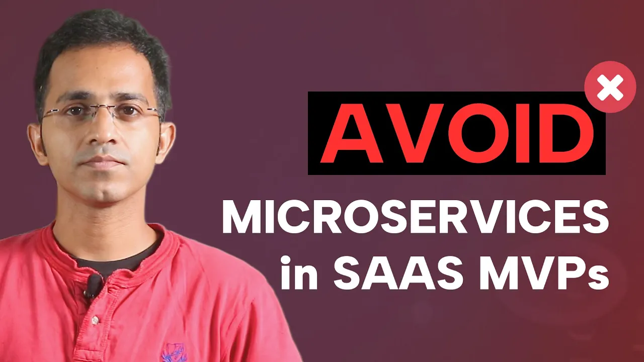 Avoid Microservices in SaaS MVP